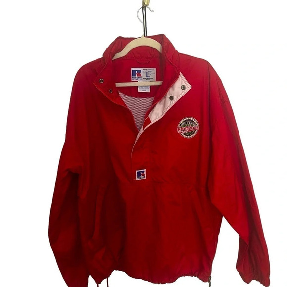 Men’s vintage Russell Athletics size L little league World Series official coat - Picture 8 of 9